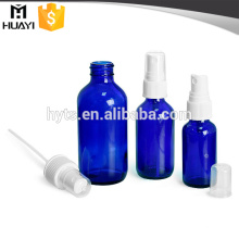 30 ml 50 ml 100 ml botella de gotero cosméticos de color azul con bomba